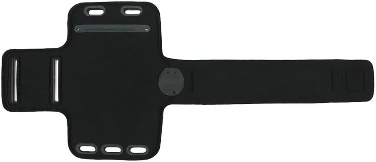 BoxWave Case Compatible with Sony Walkman NW-ZX707 - JogBrite Sports Armband, High Visibility Safety Light LED Runners Armband - Bold Orange - Image 4